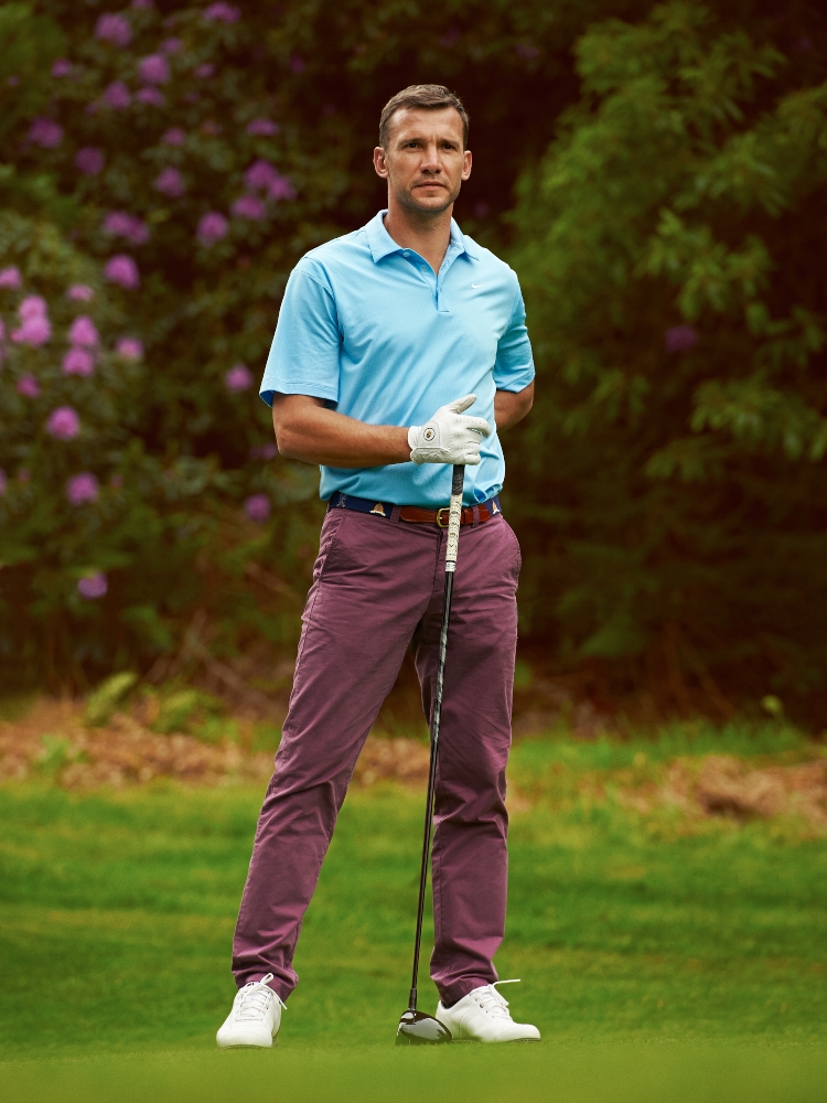 Andriy Shevchenko golf Dominic Marley