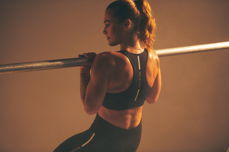 Dominic Marley Photographs Doctor Charlotte Wedienbach working out for