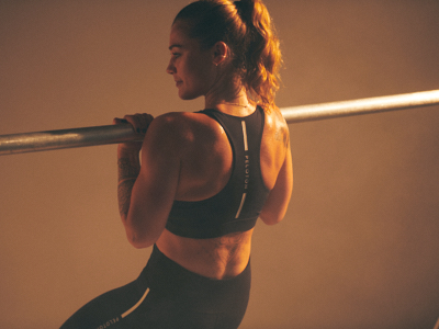 Sports and lifestyle photographer Dominic Marley photographs Charlotte Weidenbach for Peloton in London in this sweaty workout shoot.